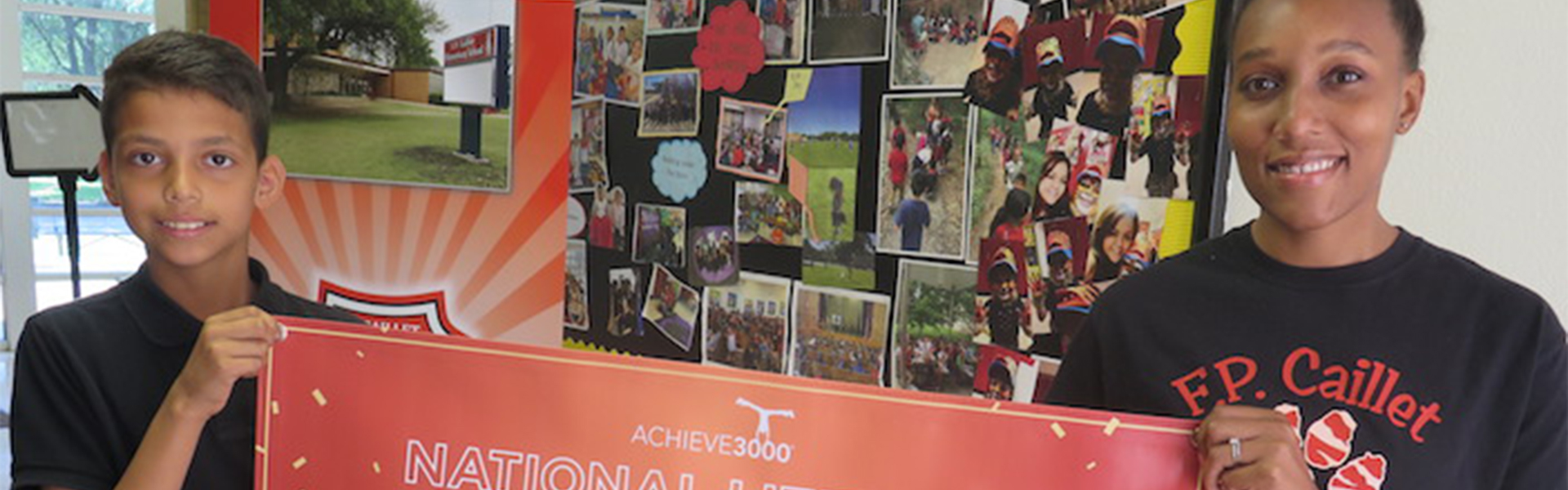 Caillet Elementary, Our National Literacy Award Winners